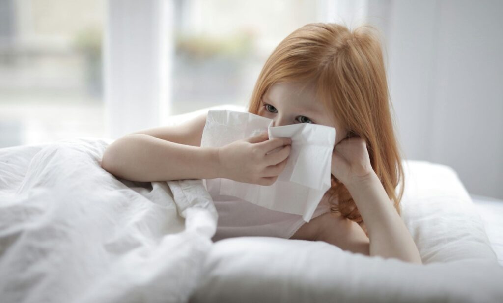 Child Sneezing